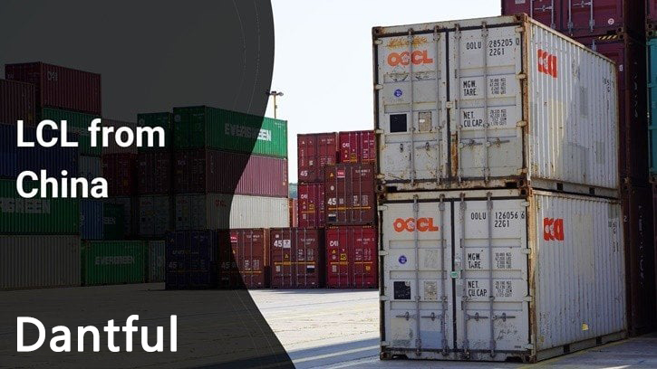 LCL and shipping from China to UAE