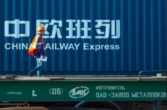 China - Europe freight train, card Ban freight rates soared!
