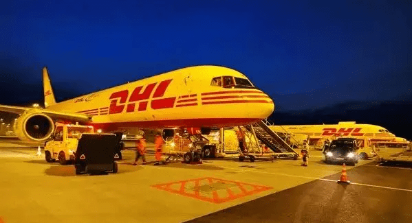 DHL delivery from China to USA