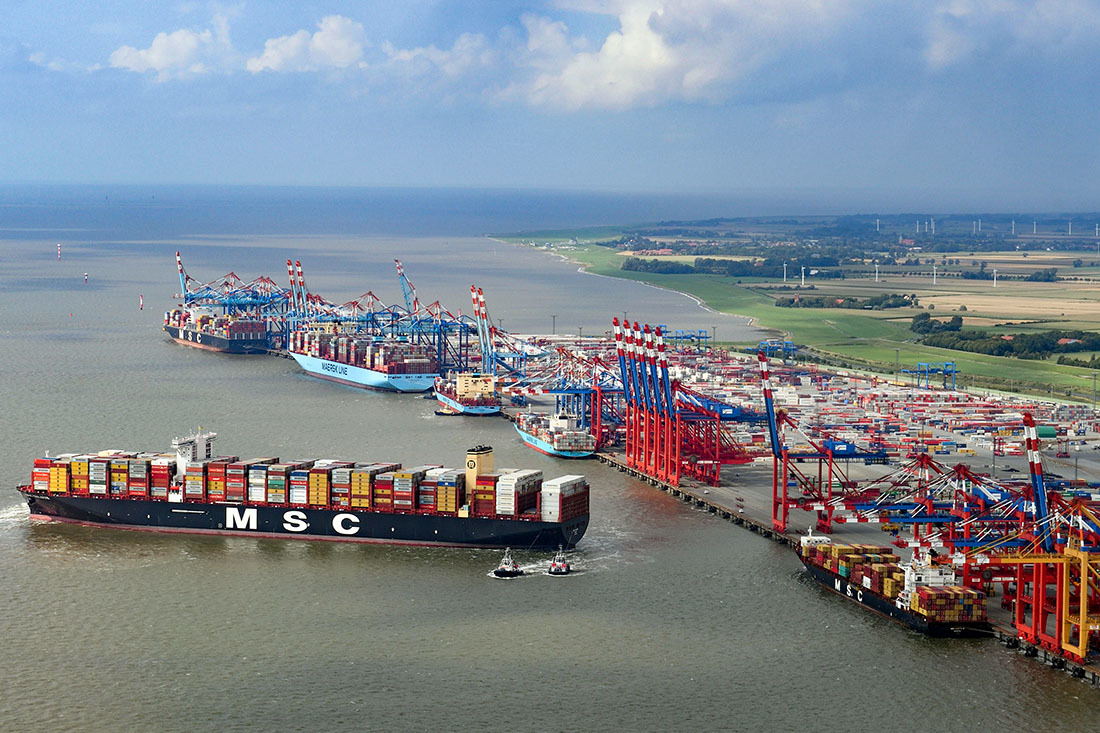Seefracht von China nach Le Havre