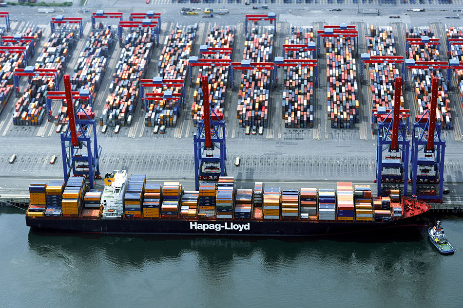 Seefracht von China nach Hamburg