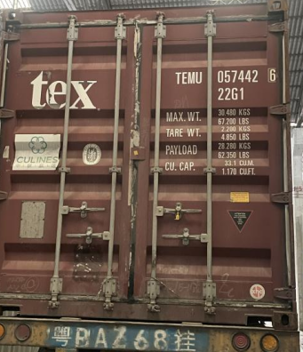20GP container Ocean Freight Shipping From NANSHA,CHINA To JEBEL ALI UAE