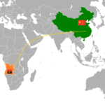 Versand von China nach Angola
