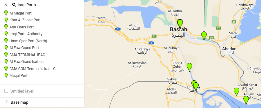 List of ports in Iraq