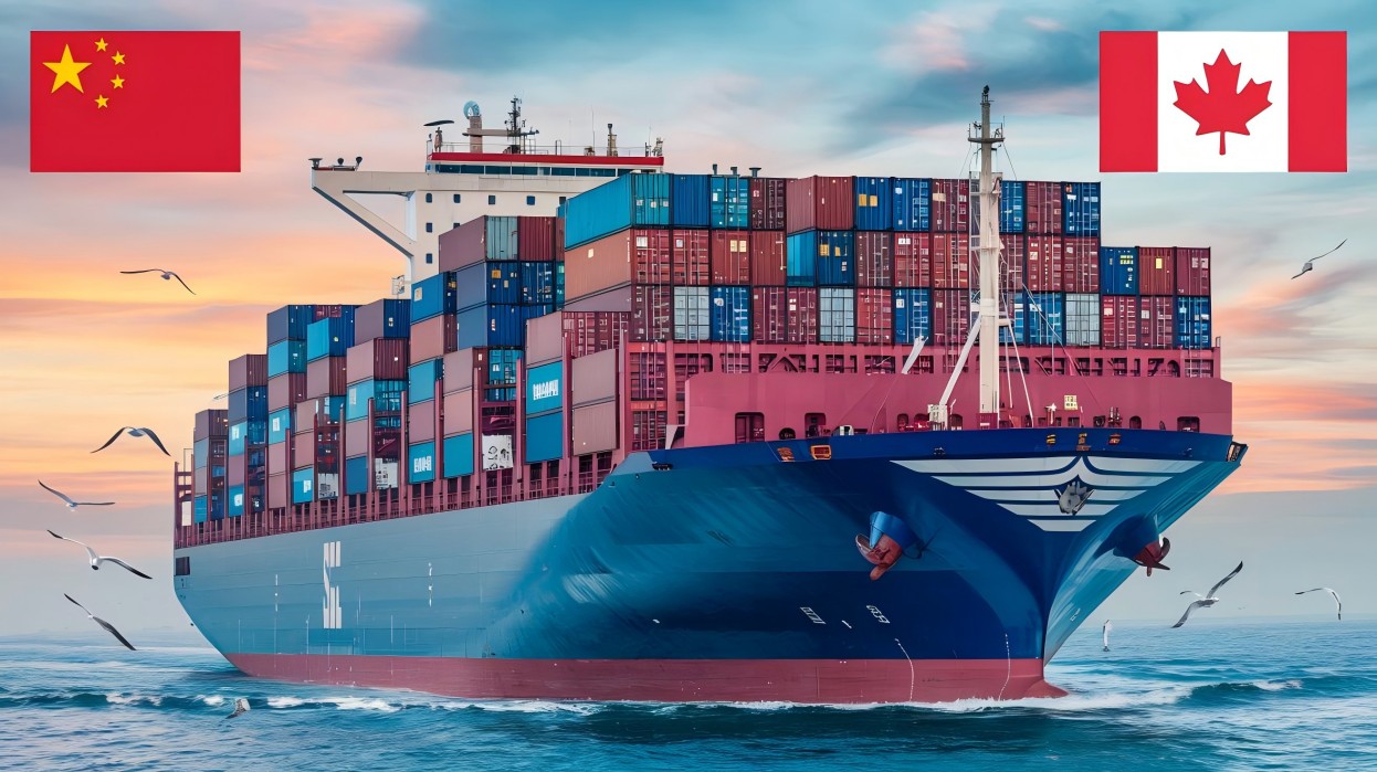 Shipping Routes from China to Canada​