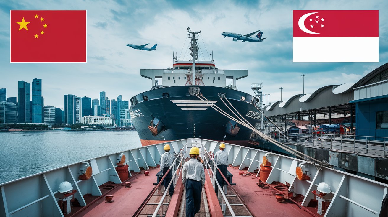 Shipping Agent from China to Singapore