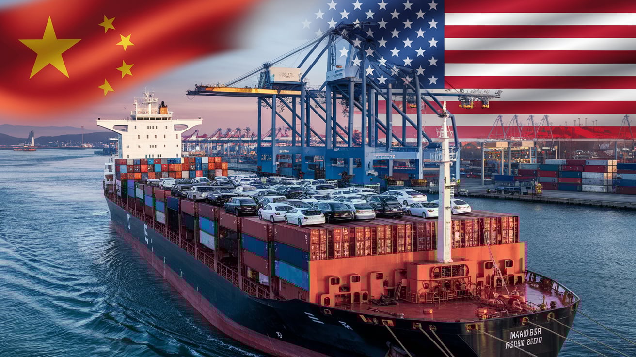 Cargo Ship from China to the US