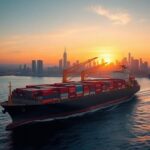 how long is ocean freight from china to los angeles​