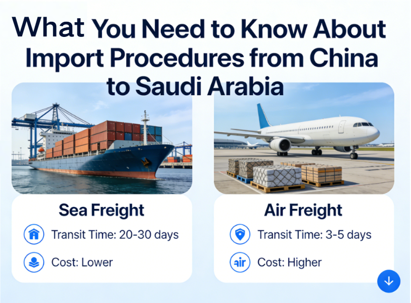 What You Need to Know About Import Procedures from China to Saudi Arabia