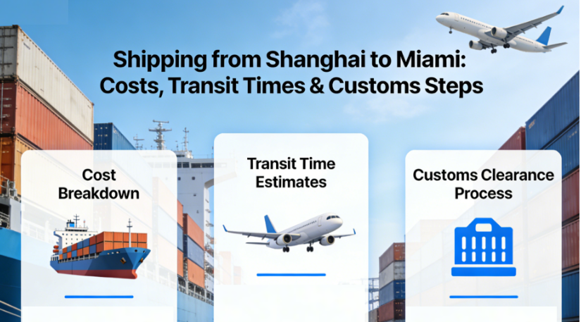Shipping from Shanghai to Miami: Costs, Transit Times & Customs Steps