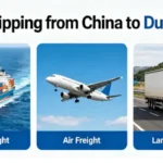 Shipping from China to Dubai