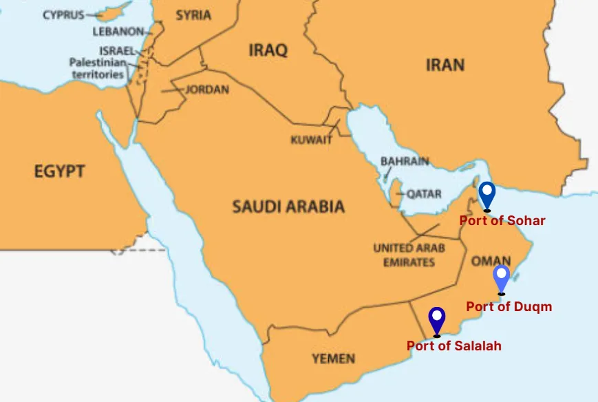 Oman — Arabian Sea Strategic Hubs