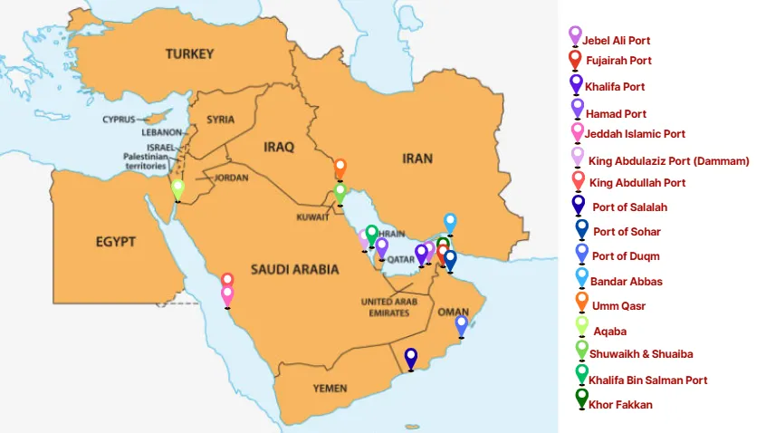 Top 10 Port in Middle East