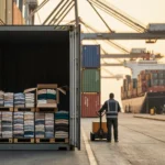 Shipping Clothes from China to Saudi Arabia in 2026: Costs, SABER Compliance & Transit Times Shipping clothes from China to Saudi Arabia: palletised garment cartons loaded into a 40ft container at a Chinese port